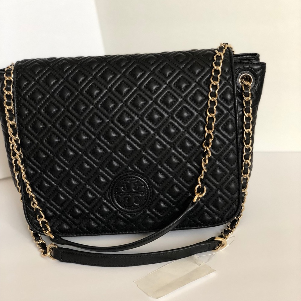Tory Burch handbag crossbody - on shoulder